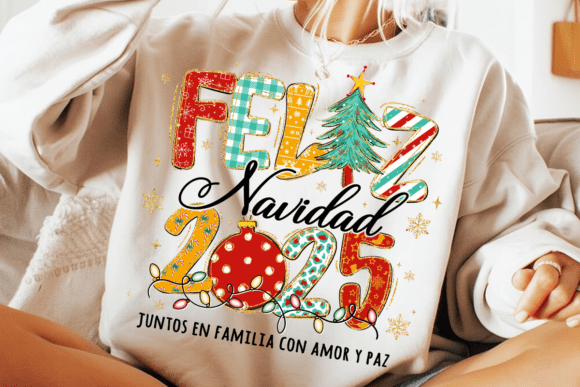 Feliz Navidad 2025 PNG: Spanish Christmas Illustrations