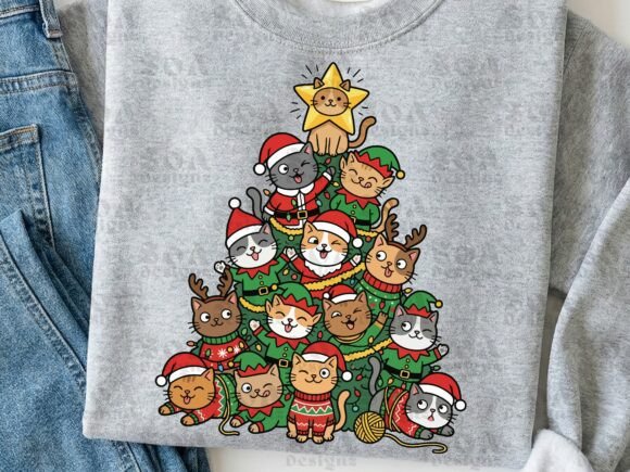 Review: Stitching the Silly Cats Christmas Tree Design