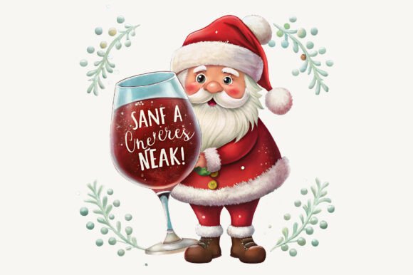 Sanf a Cheieres Neak Christmas PNG: Illustrations