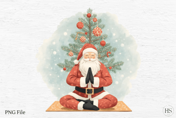 Yoga Santa Illustrations: A Publisher’s Review